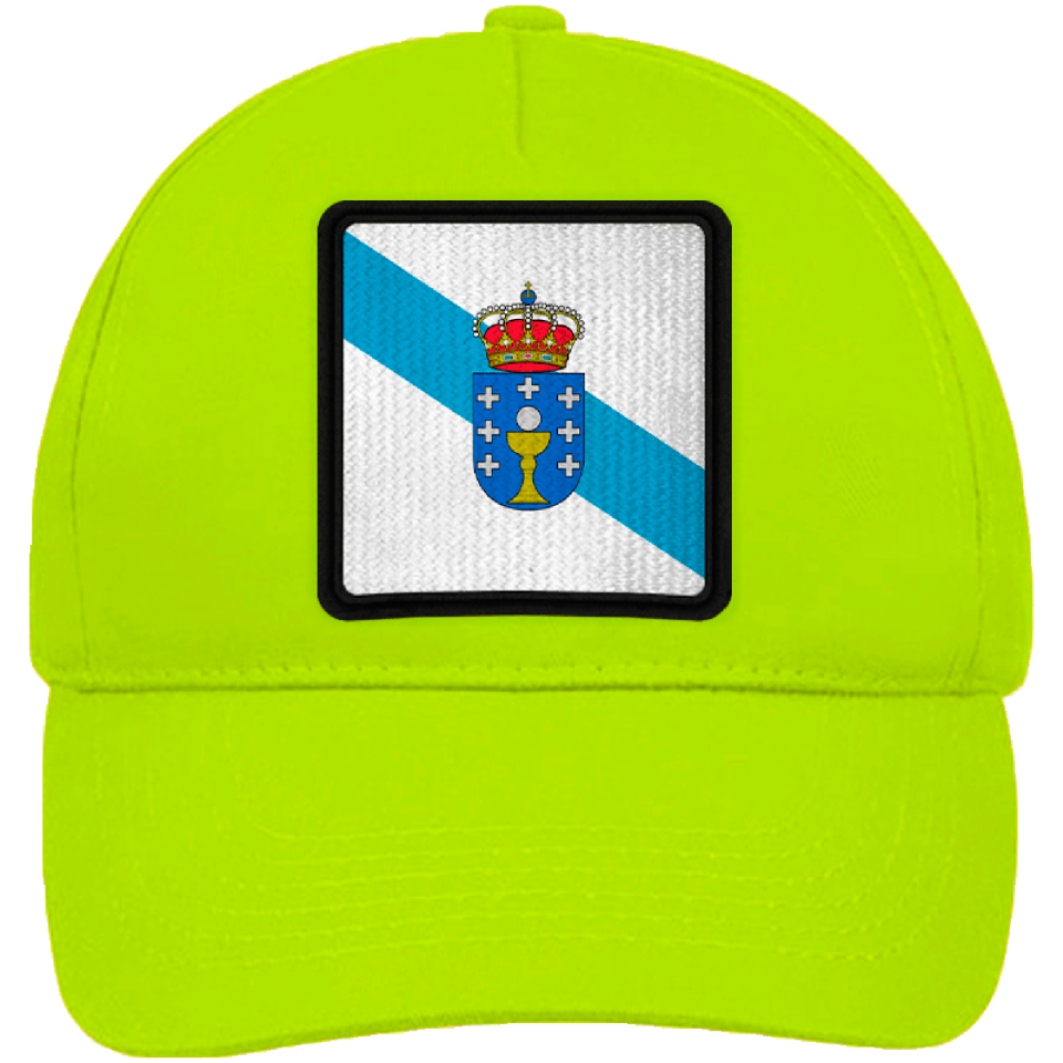 Gorra infantil con bandera Galicia
