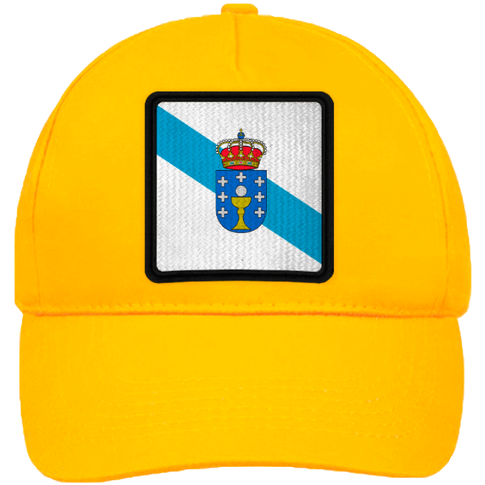 Gorra infantil con bandera Galicia