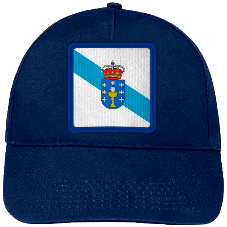 Gorra infantil con bandera Galicia