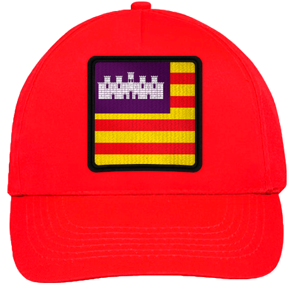 Gorra infantil con bandera Islas Baleares