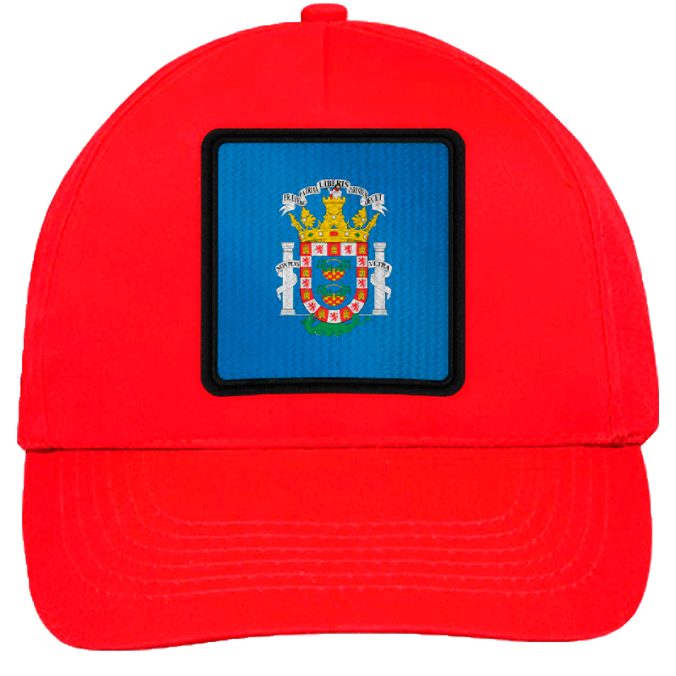 Gorra infantil con bandera Melilla