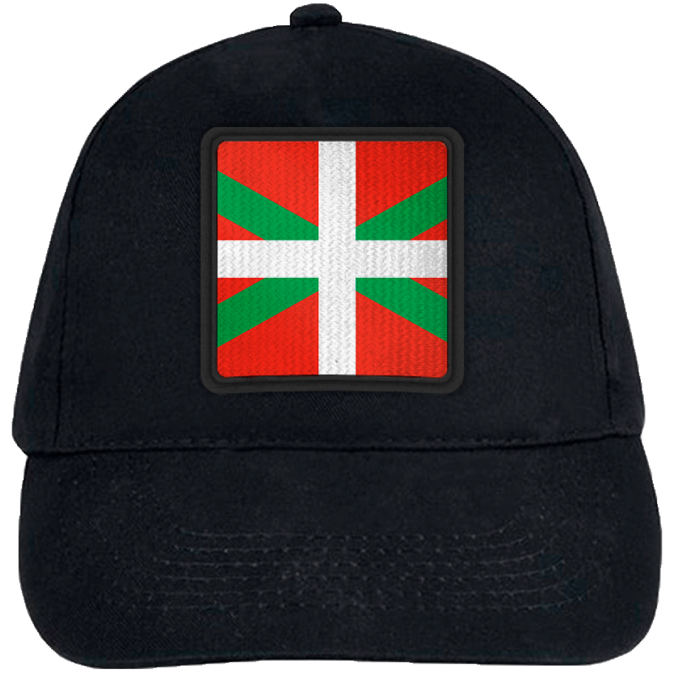 Gorra infantil con bandera País Vasco