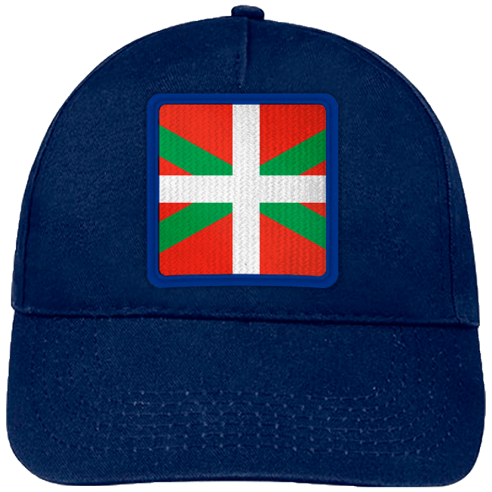 Gorra infantil con bandera País Vasco