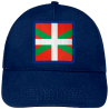 Gorra infantil con bandera País Vasco