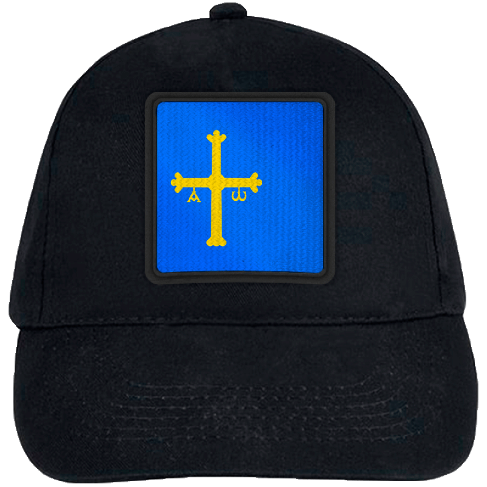 Gorra infantil con bandera Principado de Asturias