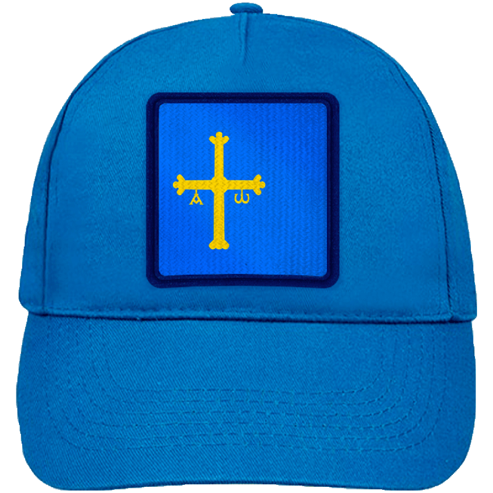 Gorra infantil con bandera Principado de Asturias