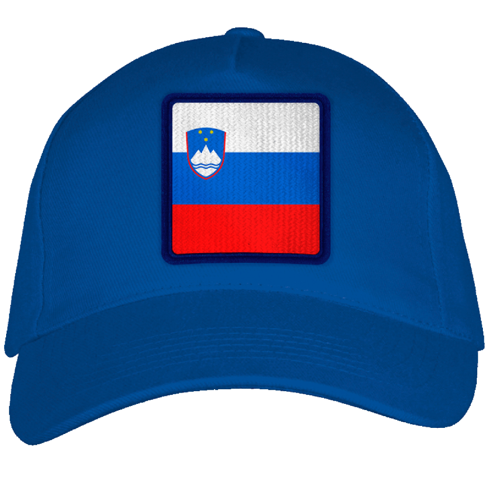 Gorra adulto con parche bandera Eslovenia