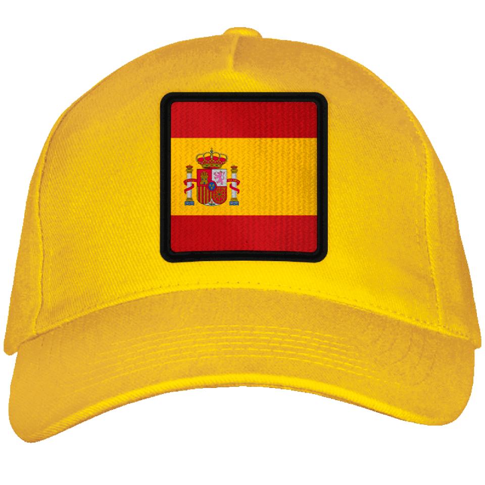Gorra adulto con parche bandera España