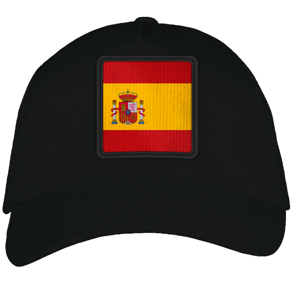 Gorra adulto con parche bandera España