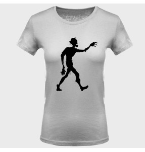 Camiseta mujer halloween: zombie