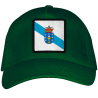 Gorra adulto con parche bandera Galicia