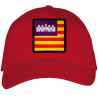 Gorra adulto con parche bandera Islas Baleares