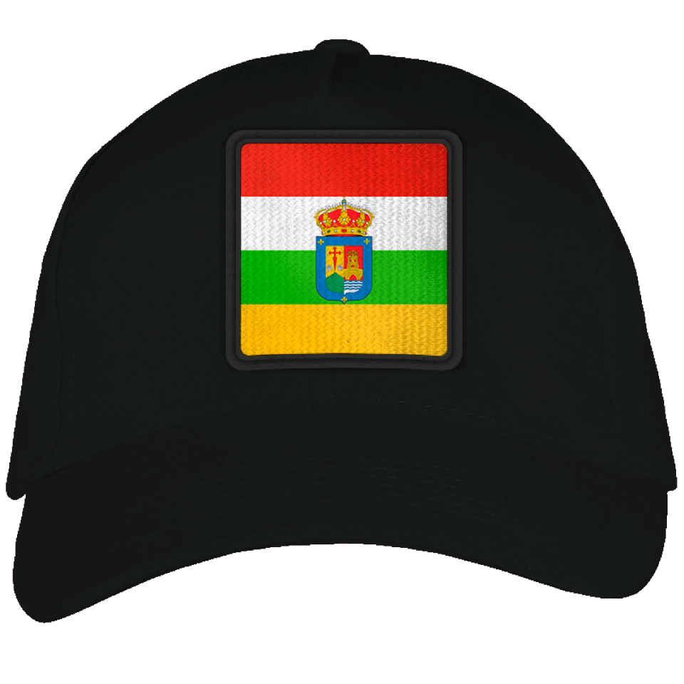 Gorra adulto con parche bandera La Rioja