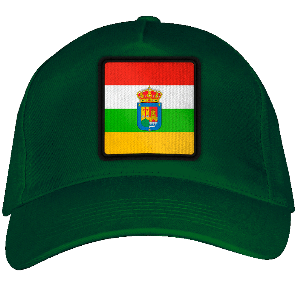 Gorra adulto con parche bandera La Rioja