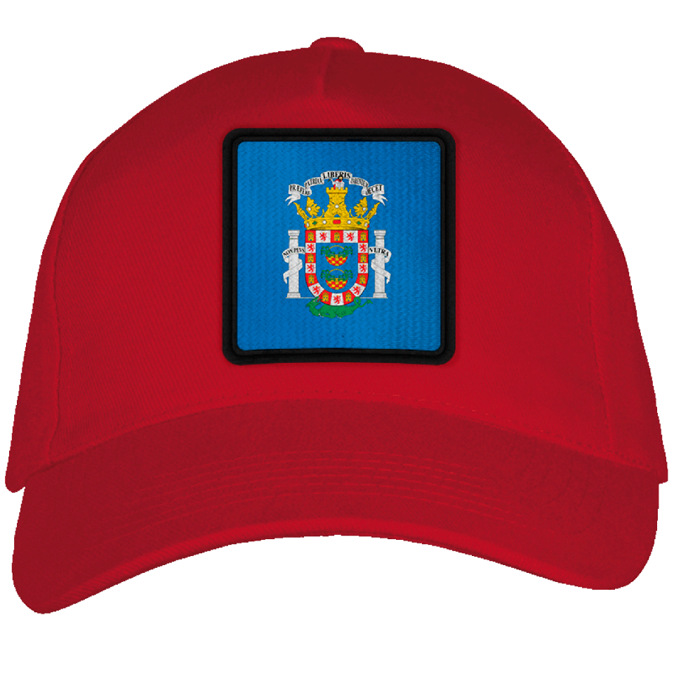 Gorra adulto con parche bandera Melilla
