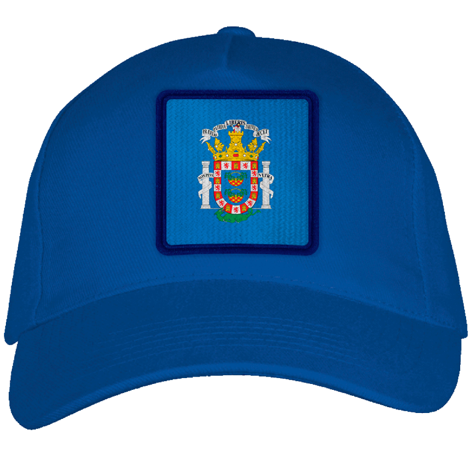 Gorra adulto con parche bandera Melilla