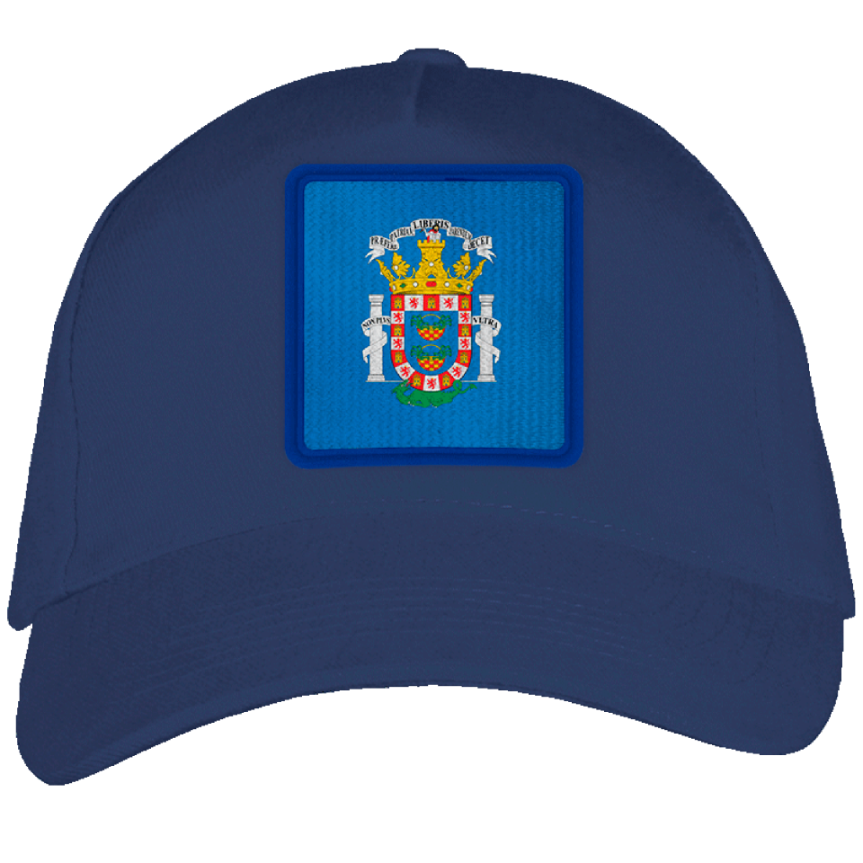 Gorra adulto con parche bandera Melilla