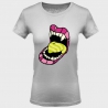 Camiseta mujer halloween: boca