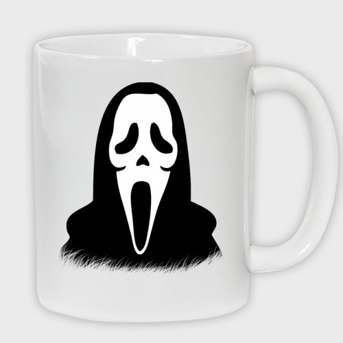 Taza halloween: scream