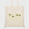 Bolsa tela halloween: esqueletos