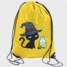 Gymsack halloween: gato