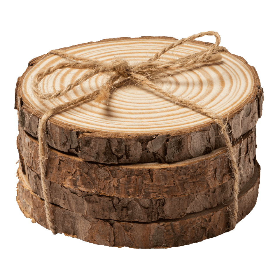 Set de 4 posavasos PINEA personalizado