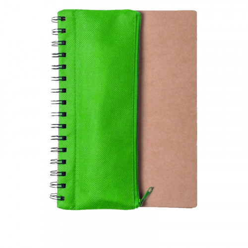 Cuaderno hoja blanca A5 con estuche personalizado