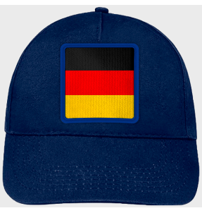 Gorra infantil con bandera Alemania