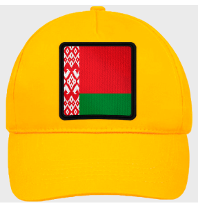 Gorra infantil con bandera Bielorrusia