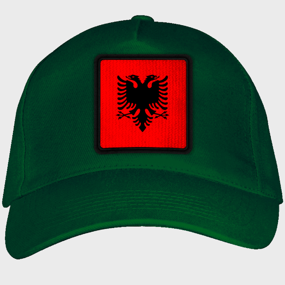 Gorra  adulto con parche bandera  Albania