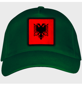 Gorra  adulto con parche bandera  Albania