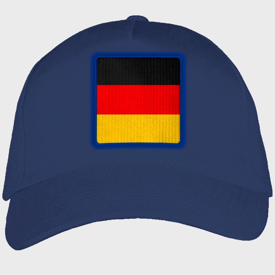 Gorra adulto con parche bandera Alemania