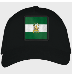 Gorra adulto con parche bandera Andalucía