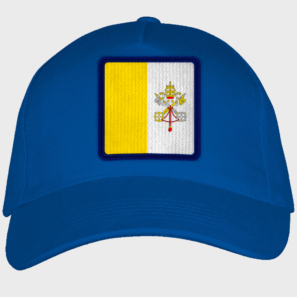 Gorra adulto con parche bandera Ciudad del Vaticano