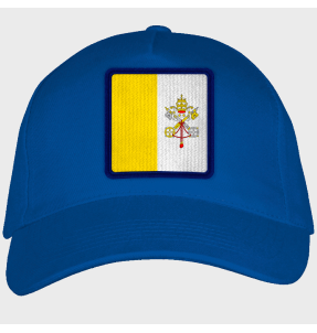 Gorra adulto con parche bandera Ciudad del Vaticano