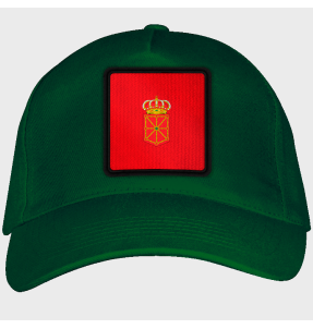 Gorra adulto con parche bandera Comunidad Foral de Navarra