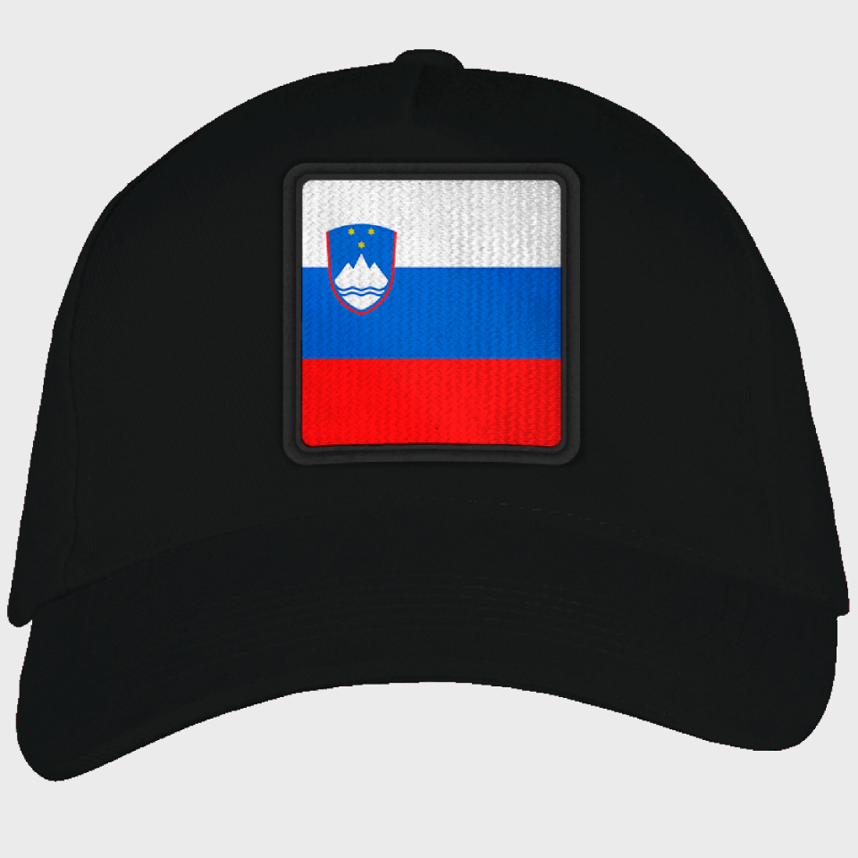 Gorra adulto con parche bandera Eslovenia