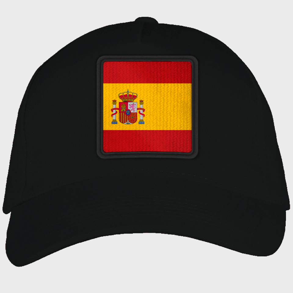 Gorra adulto con parche bandera España