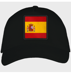 Gorra adulto con parche bandera España