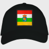 Gorra adulto con parche bandera La Rioja