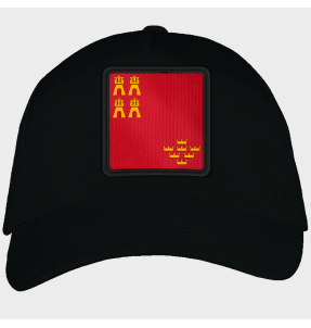 Gorra adulto con parche bandera Región de Murcia