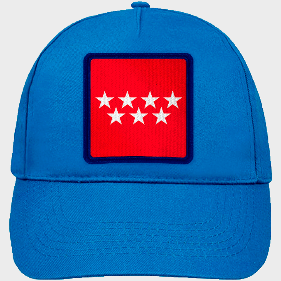 Gorra infantil con bandera Comunidad de Madrid