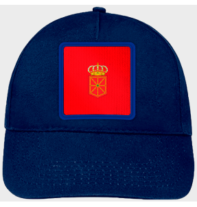 Gorra infantil con bandera Comunidad Foral de Navarra