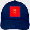 Gorra infantil con bandera Comunidad Foral de Navarra