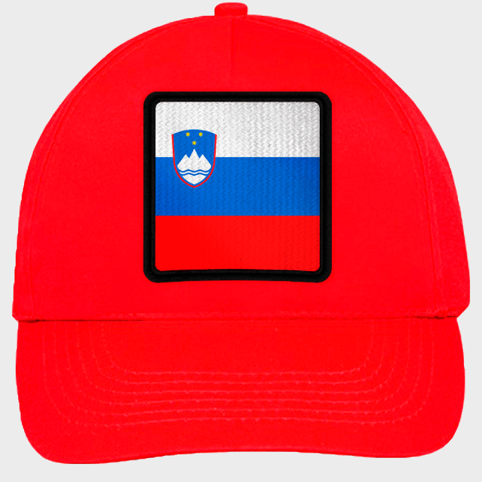Gorra infantil con bandera Eslovenia