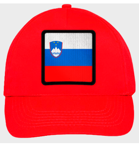 Gorra infantil con bandera Eslovenia