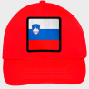 Gorra infantil con bandera Eslovenia