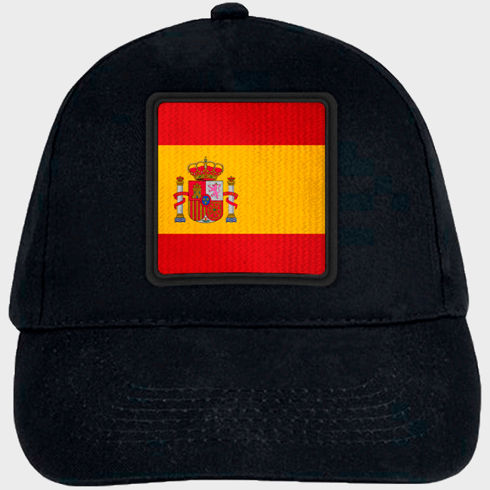 Gorra infantil con bandera España