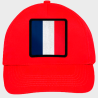 Gorra infantil con bandera Francia