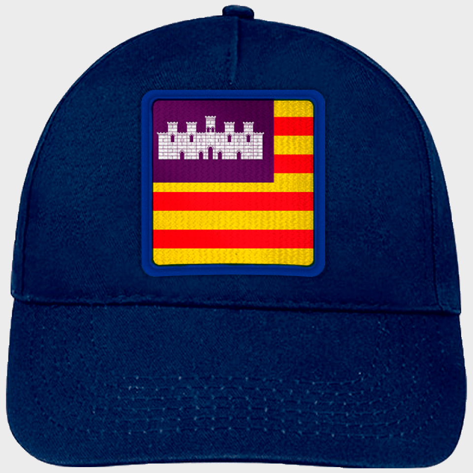 Gorra infantil con bandera Islas Baleares
